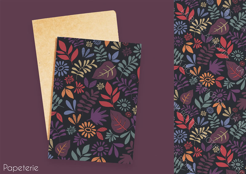 création de motifs sur mesure ou prêts à l’emploi | Tapis-d'automne-papeterie