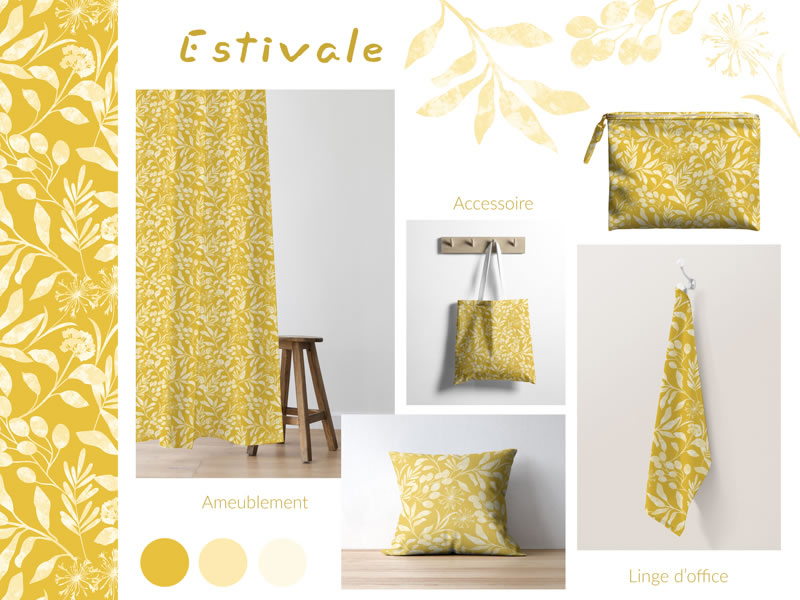 Estivale | La boite à motifs | Création de motifs sur mesure ou prêts à l’emploi