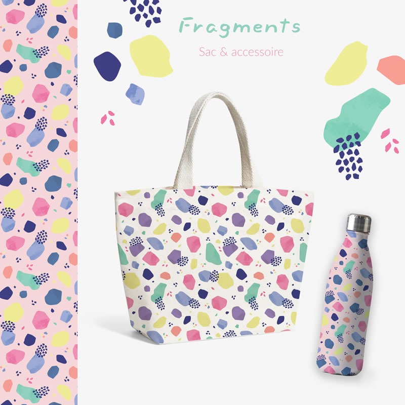 fragments | La boite à motifs | Designer textile et surface installée en Touraine