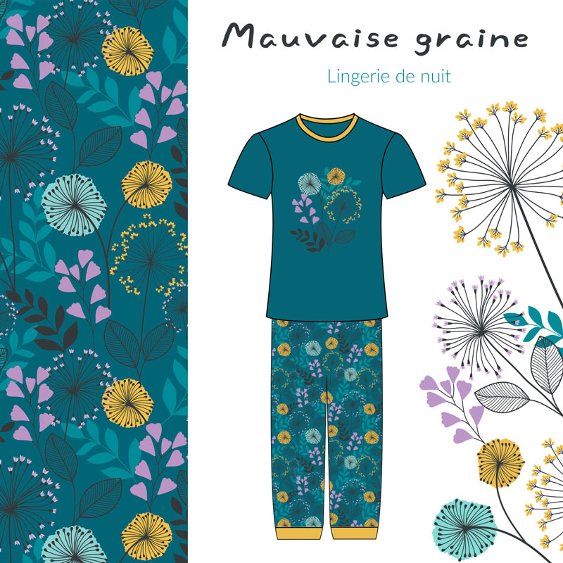 Mauvaise graine | La boite à motifs | Création de motifs sur mesure ou prêts à l’emploi