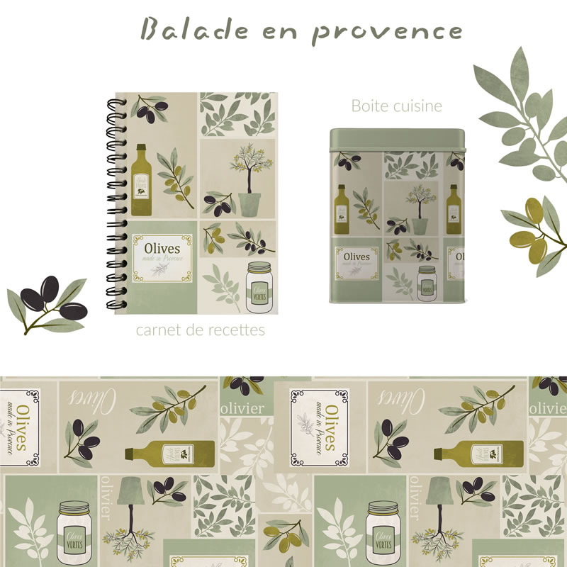 Balade en Provence | La boite à motifs | Création de motifs sur mesure ou prêts à l’emploi