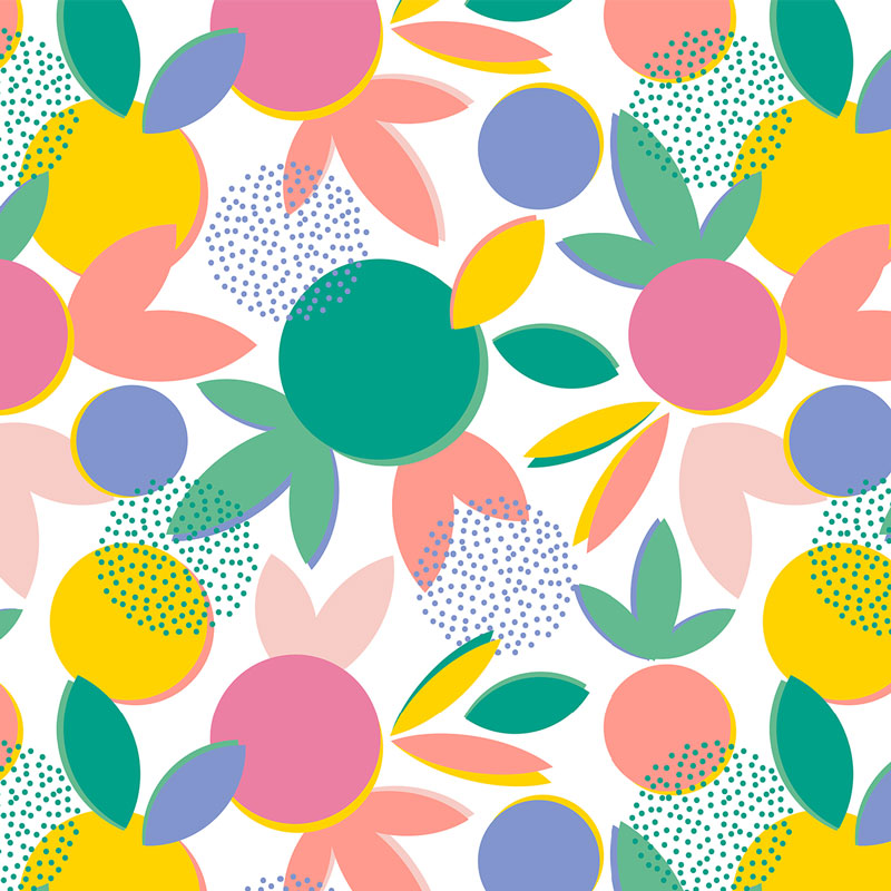 Collection Végétal | La boite à motifs | Création de motifs sur mesure ou prêts à l’emploi