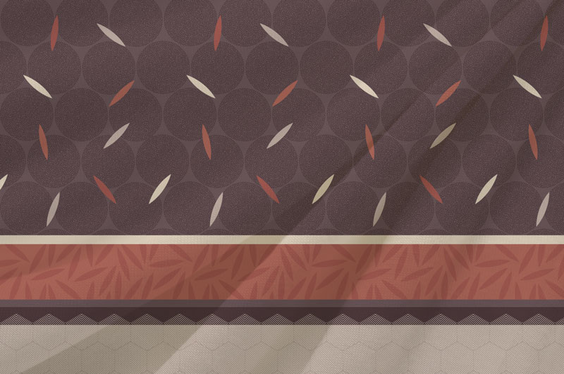 Collection "Linge de lit" | La boite à motifs | Designer textile et surface installée en Touraine